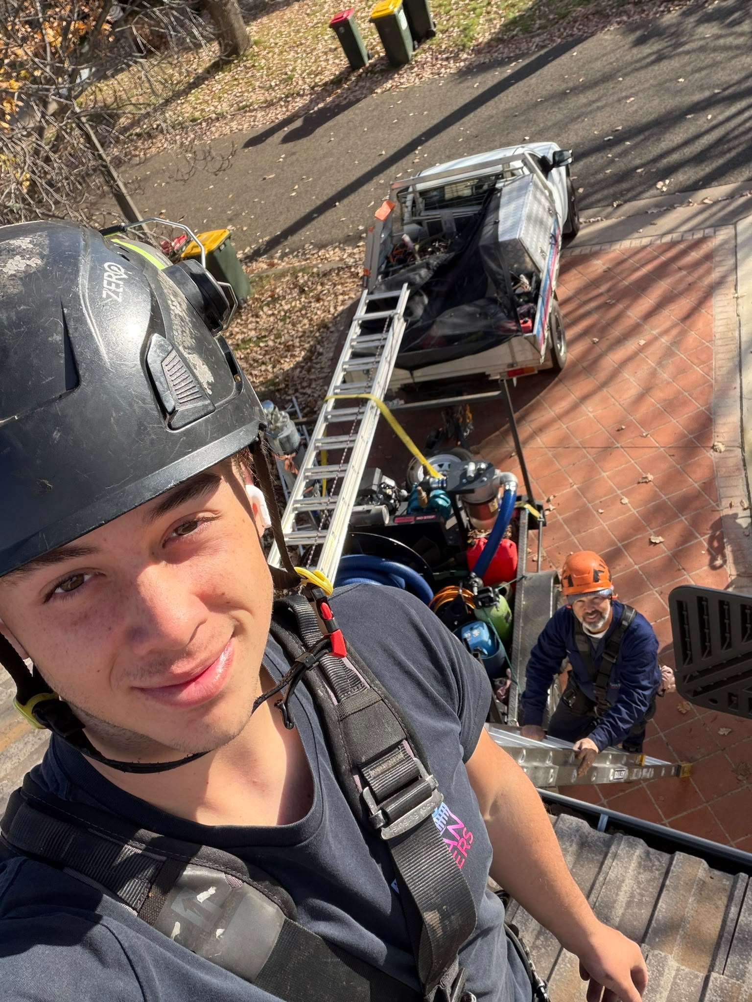 Gutter vacuuming canberra